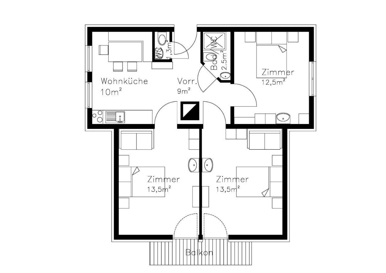 Apartmán Stoff-Maurerguetl Mauterndorf  Exteriér fotografie